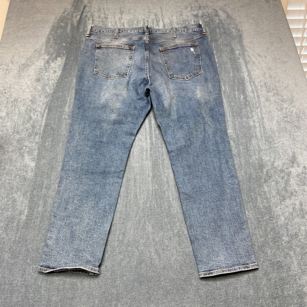 Old Navy Built-In Flex Built-In Tough Jeans Mens 38x30 Blue Stretch Relaxed Slim